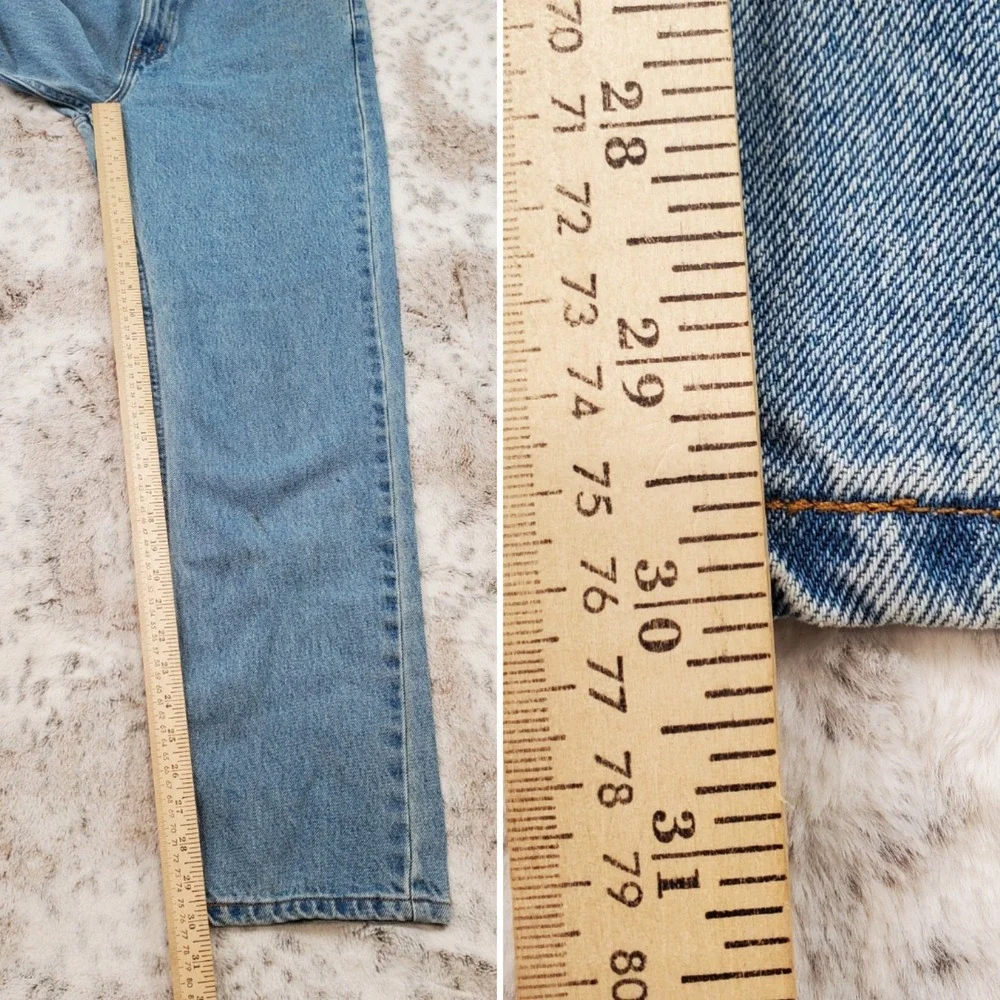 Vintage Faded Glory Mens Jeans Regular Fit Straight 30x30 Workwear Medium‎ Wash